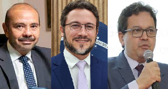 Agrimar Rodrigues, Aurélio Lobão e Álvaro Mota