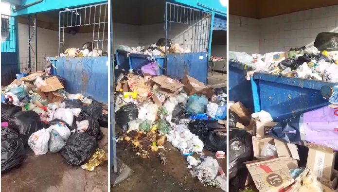 Lixo se acumula no Mercado do Mafuá