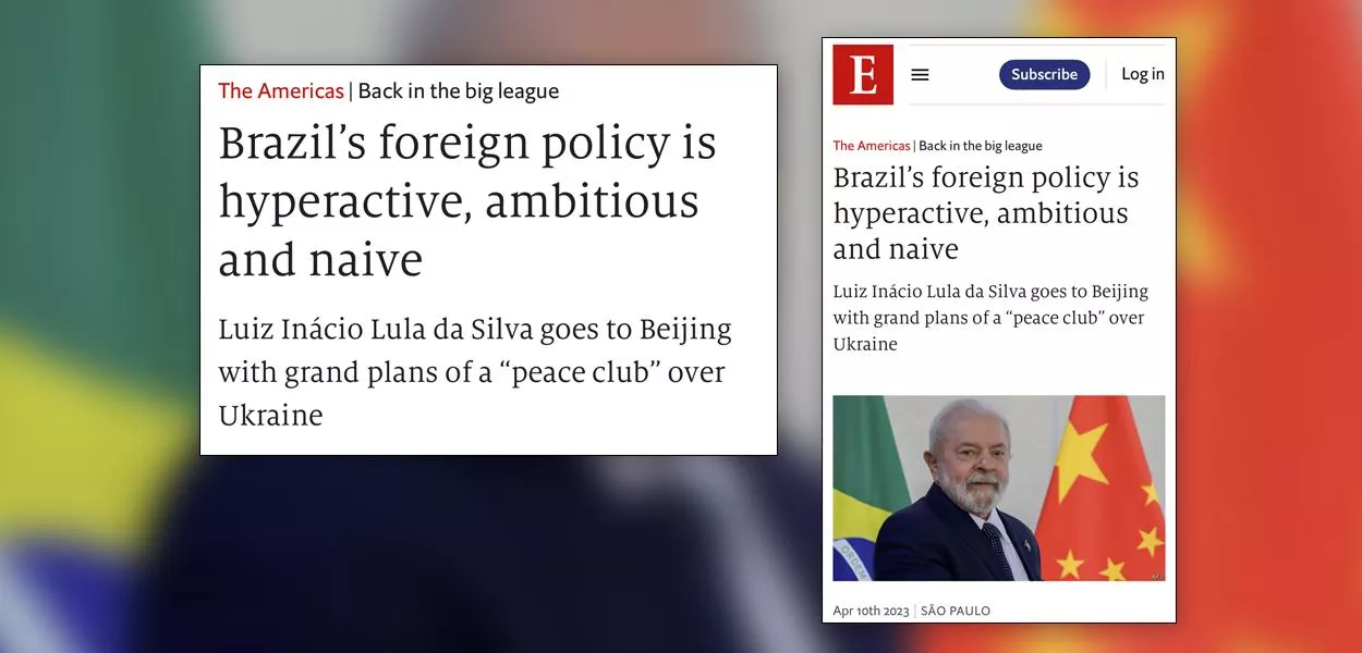 The Economist destaca governo Lula