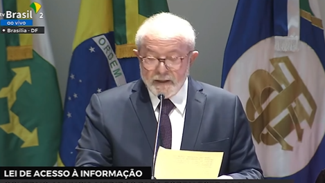 Lula anunciando novas medidas