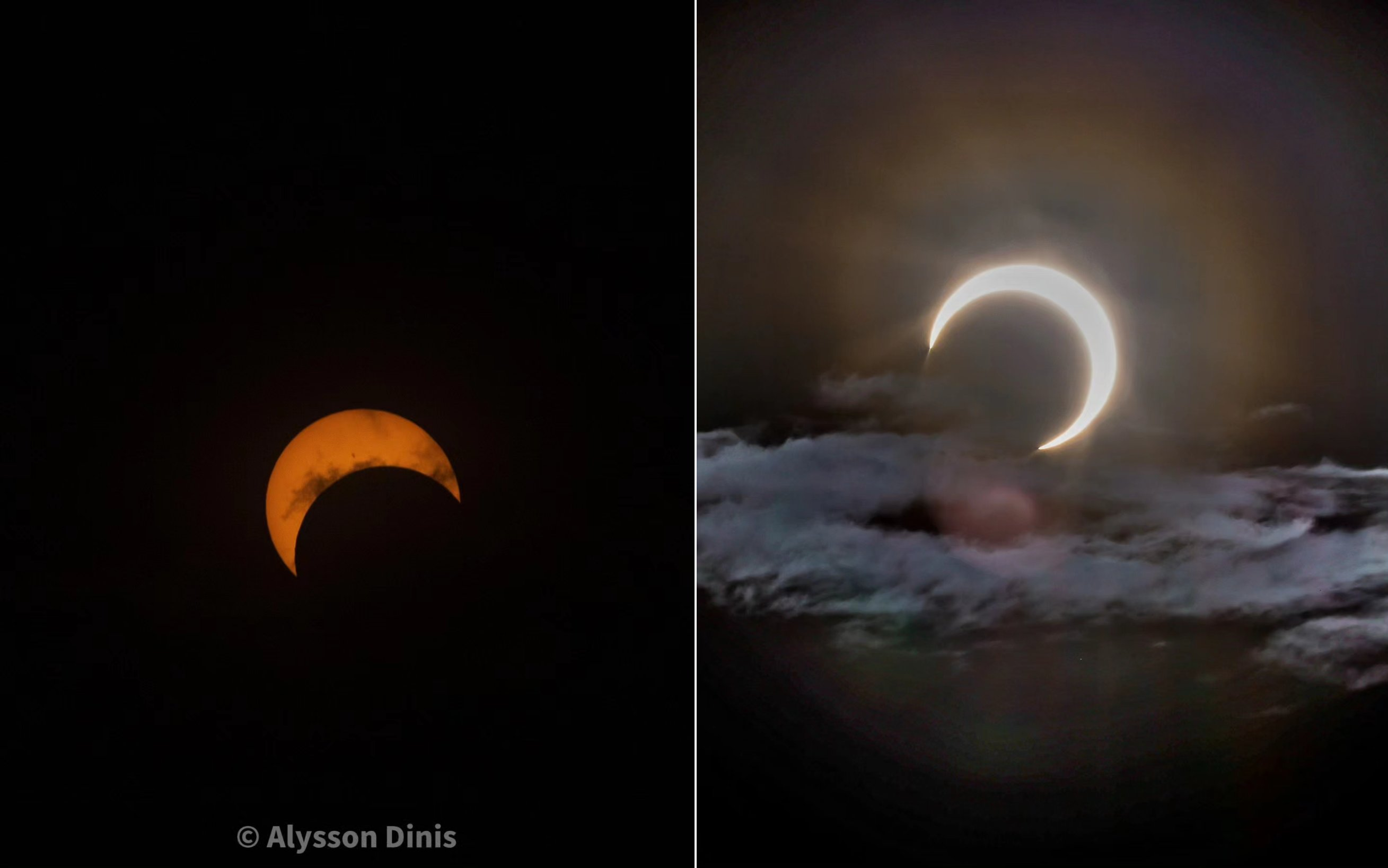 Eclipse solar anular observado no Piauí