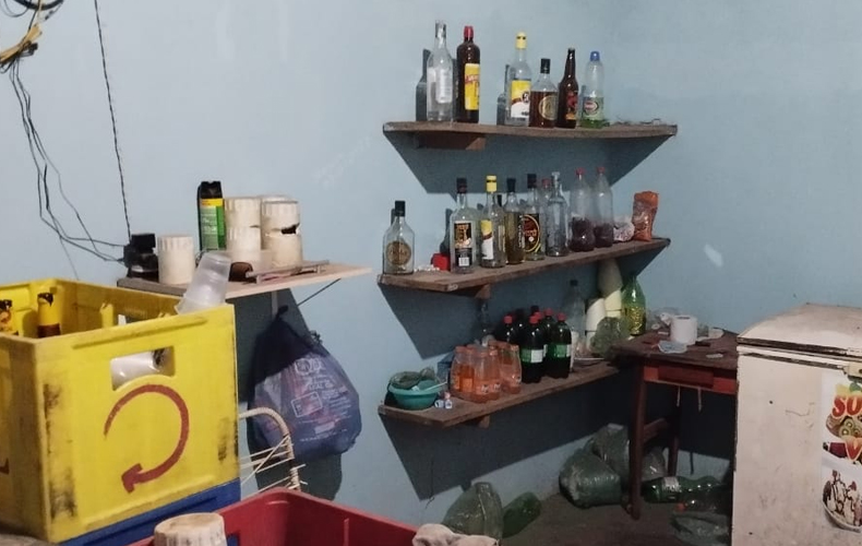Bar onde as vítimas consumiram bebidas alcoólicas