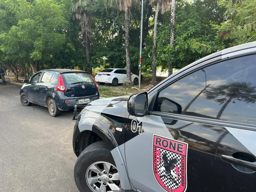 Carro foi rastreado e encontrado na avenida Maranhão