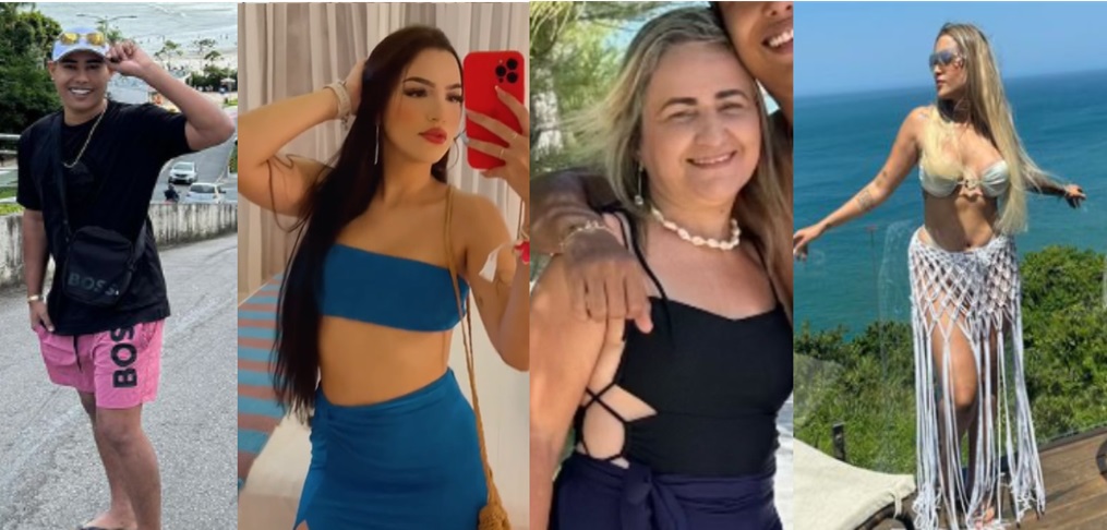 Brunin, Letícia, Lucilene e Camila