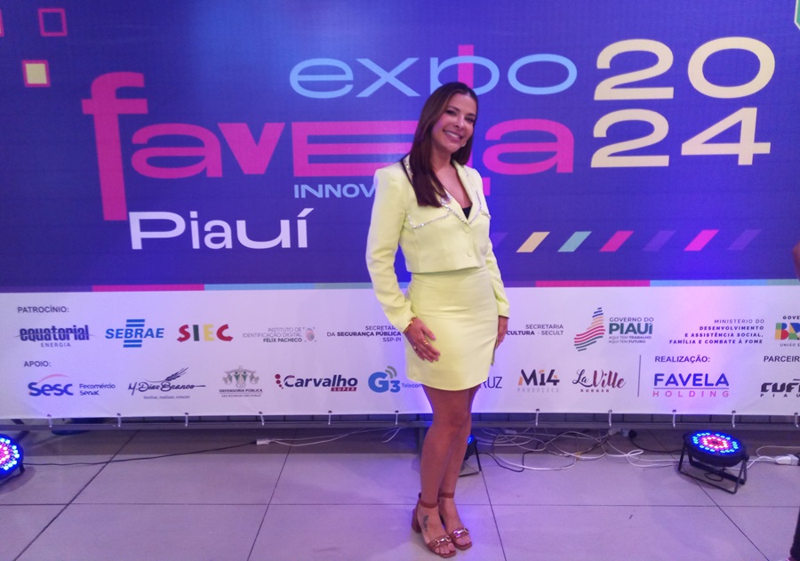 Giselle Soares foi palestrante na Expo Favela em Teresina