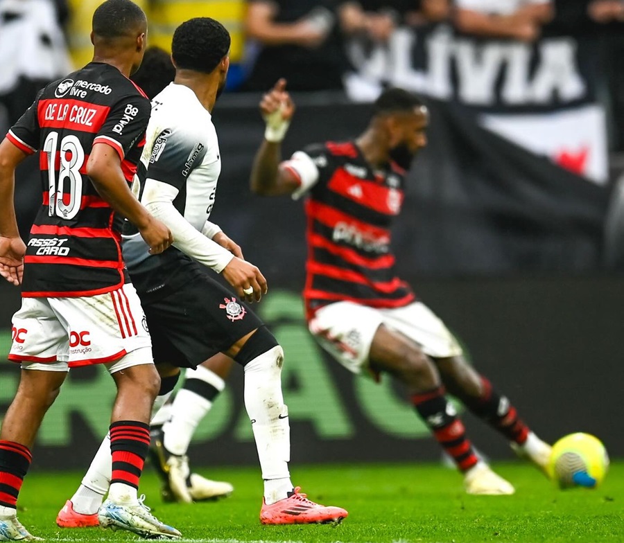 Partida entre Corinthians e Flamengo termina no 0x0