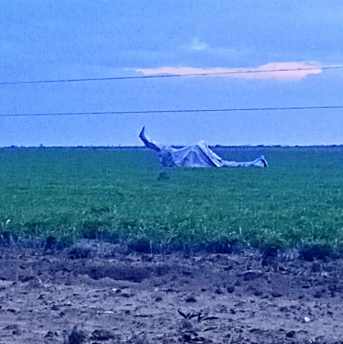 Avião agrícola cai em fazenda no Sul do Piauí