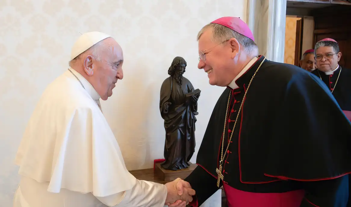 Papa Francisco e o Cardeal Dom  Jaime Spengler