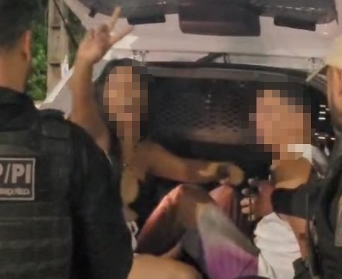 Casal preso por desacato na avenida Maranhão