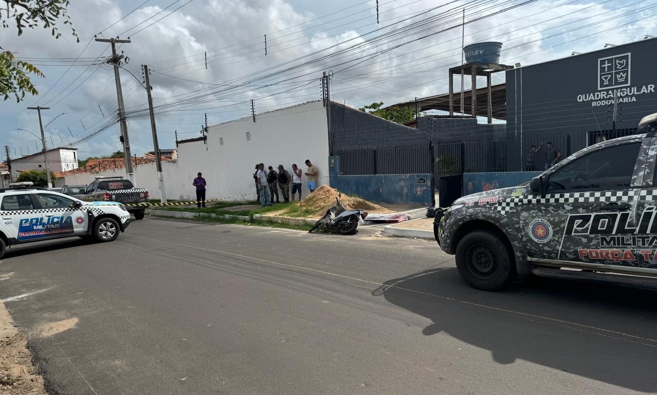 O crime ocorreu na frente da Igreja Quadrangular