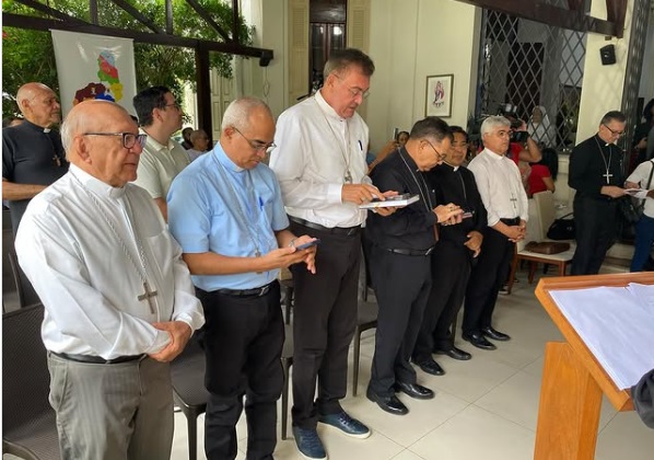 Bispos do Regional Nordeste 4 reunidos em Teresina para o lançamento da Campanha da Fraternidade