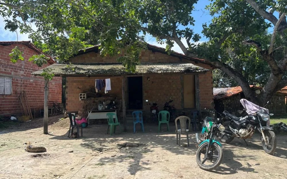 O salão de Umbanda funciona no bairro Pedrinhas I