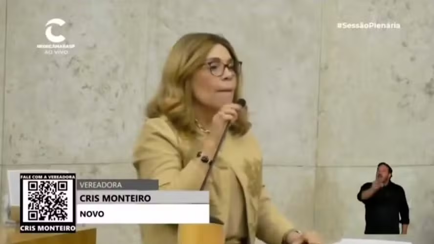 Cris Monteiro pediu desculpas depois da fala polêmica