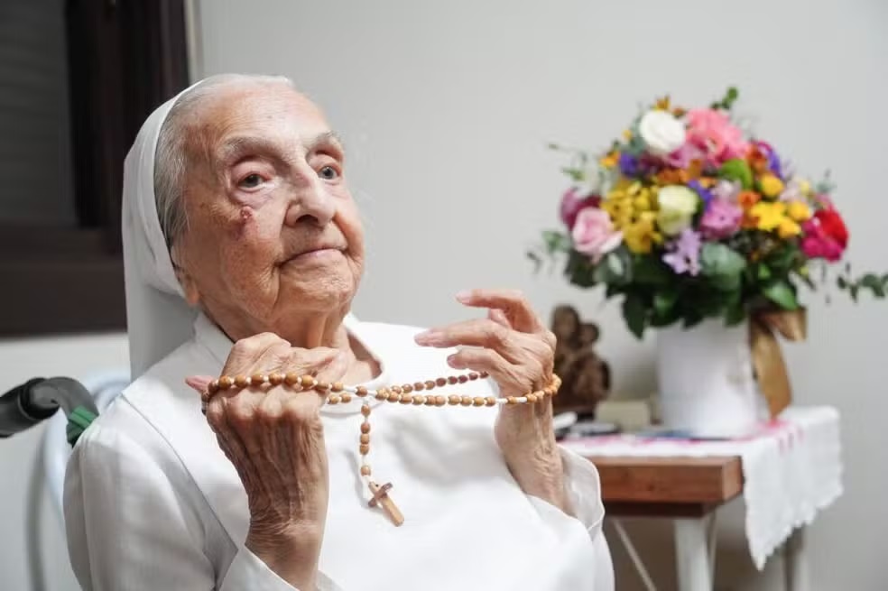 Gaúcha Inah Canabarro Lucas, pessoa mais velha do mundo