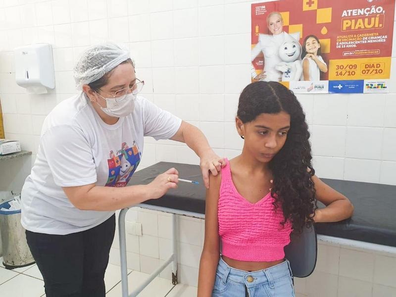 Mais de 5 mil crianças e adolescentes estão aptos a receberem a 2ª dose da vacina contra a Dengue em Teresina