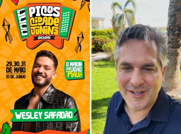 Prefeito Pablo Santos anuncia Wesley Safadão para o 'Picos Cidade Junina'