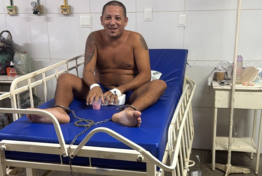 Marcelo de Moraes Araújo fugiu do HUT