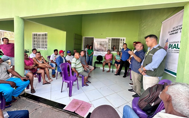 Cadastro de piscicultores em São João do Arraial