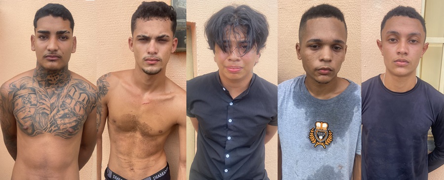 Envolvidos em diversos assaltos na zona Sudeste de Teresina