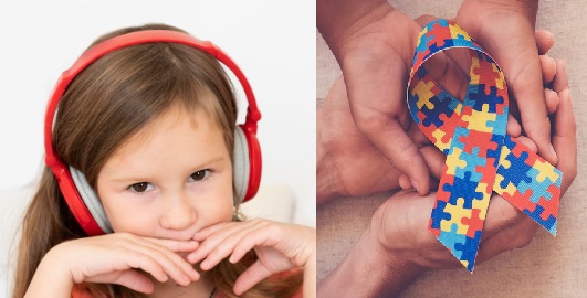 Pessoas autistas podem apresentar hipersensibilidade auditiva, que é amenizada com uso de abafadores de ruídos