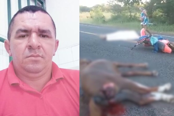 Matusalém Macedo morreu no local do acidente
