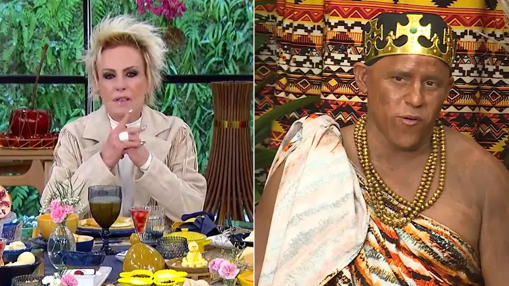 Ana Maria Braga interrompe quadro no 'Mais Você' após 'blackface' de participante