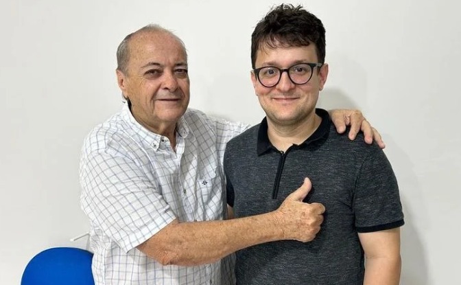 Prefeito de Teresina Silvio Mendes e vereador Petrus Evelyn