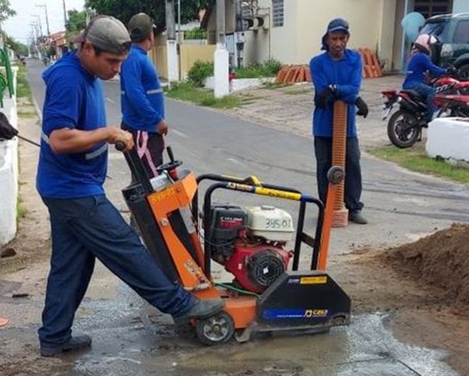 Agespisa executa interligações na rede de abastecimento de água de Parnaíba