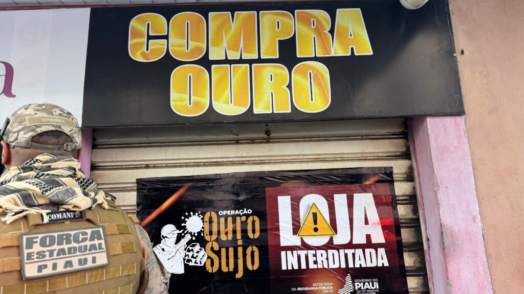 Operação Ouro Sujo foi deflagrada pela Secretaria de Segurança Pública do Piauí