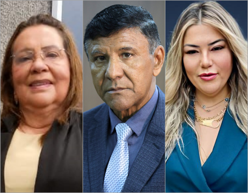Suplentes Teresinha Medeiros, Pedro Alcântara e Samantha Cavalca