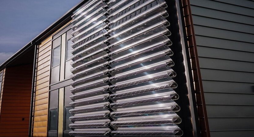 Tubo solar a vácuo para telhados