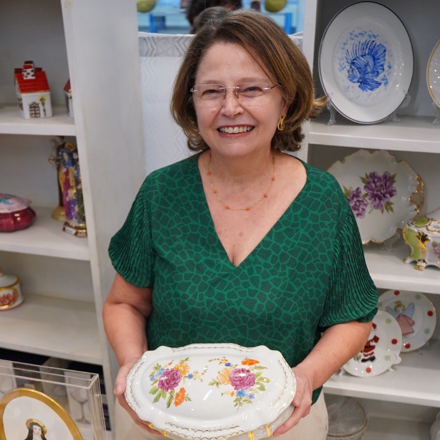A renomada médica e artista piauiense Teresa Emília Melo