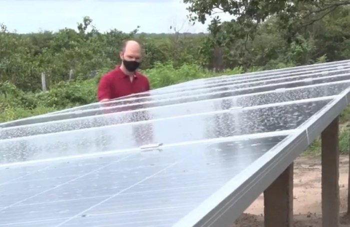 Projeto da UFPI leva energia solar para comunidade e beneficia