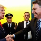 Atual presidente dos Estados Unidos, Donald Trump, e o ex-presidente do Brasil, Jair Bolsonaro