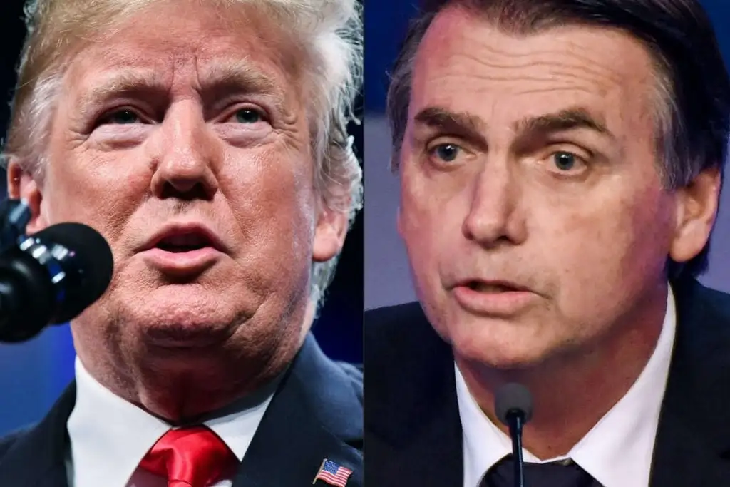 Donald Trump disse em rede social que o ex presidente e familias estão sendo perseguido politicamente