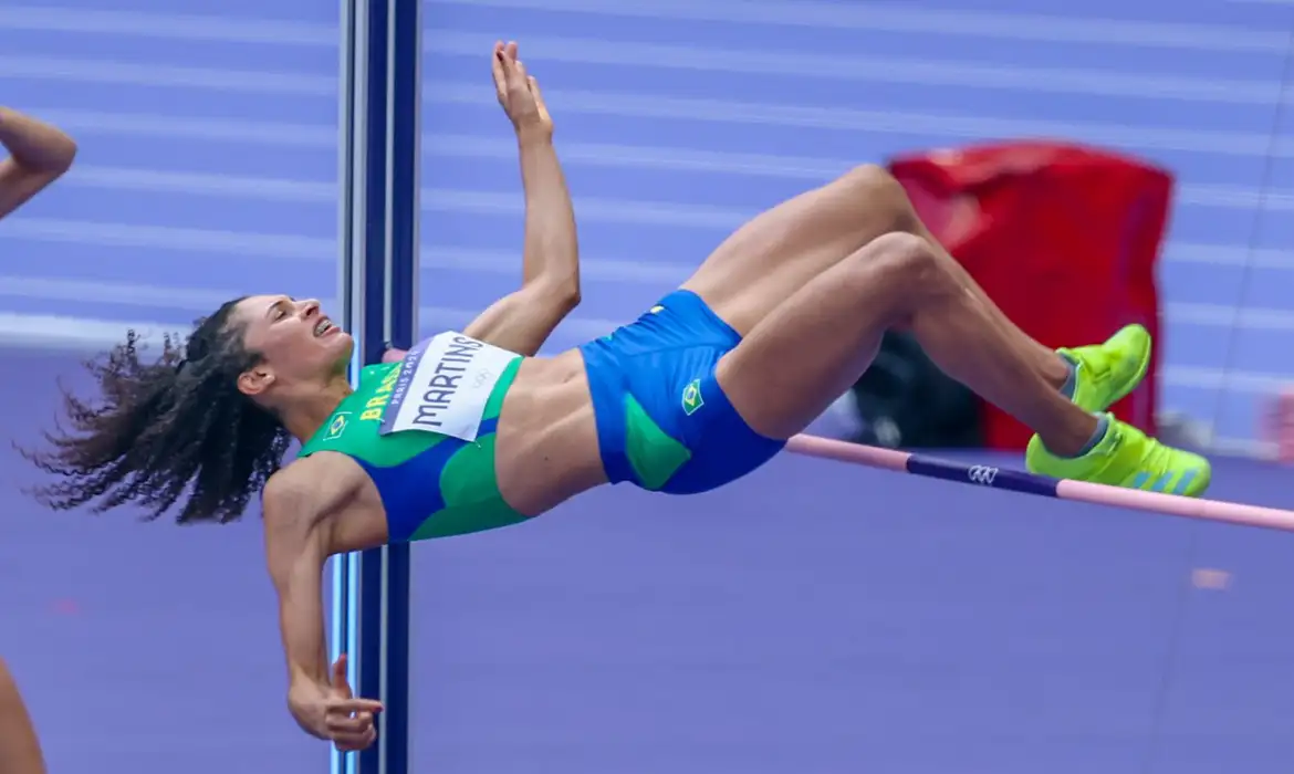 Valdileia Martins é classificada para a final do salto em altura nas Olimpíadas de Paris