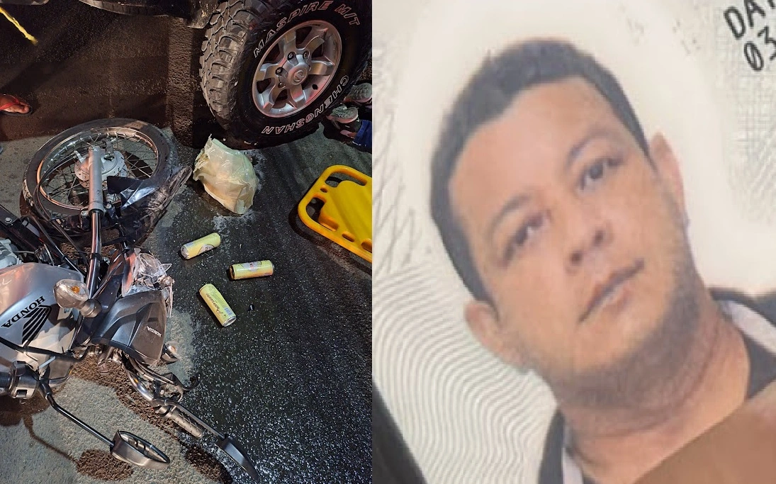 Oscar Ernesto Cana conduzia uma motocicleta quando colidiu com um carro