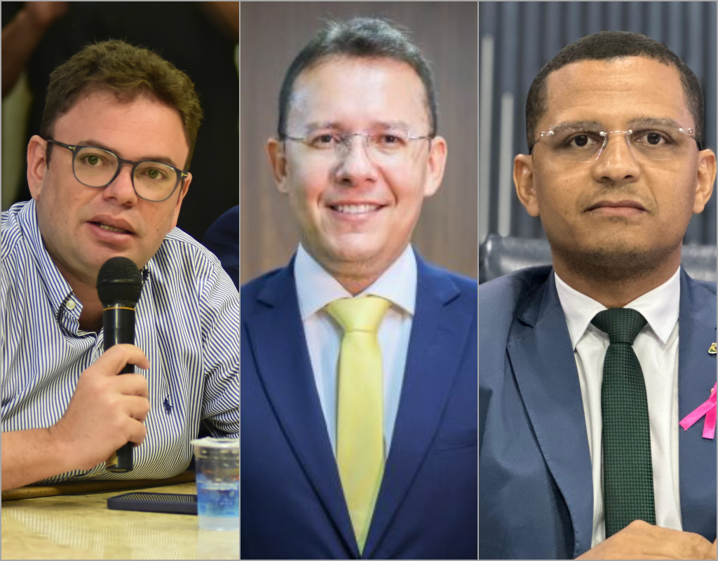 Vereadores Aluísio Sampaio, Zé Neto e Ismael Silva