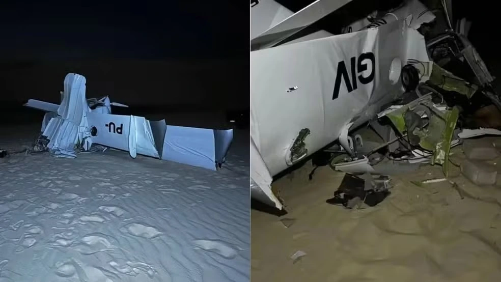 Um avião anfíbio caiu e deixou dois mortos no Maranhão