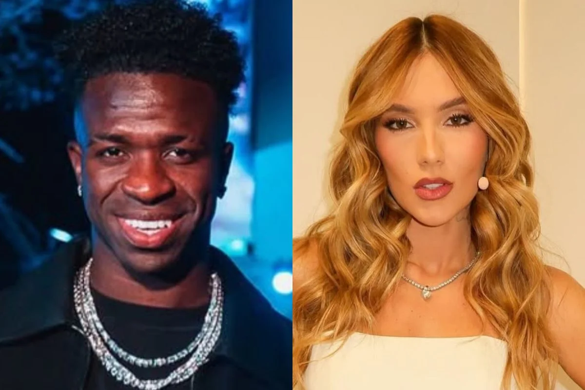 Vini Jr e Virginia Fonseca estavam tendo um affair que acabou depois do vazamento de conversas íntimas do jogador com modelo