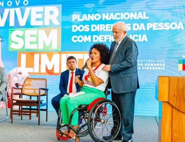 Presidente Lula no lançamento do Plano Novo Viver sem Limite