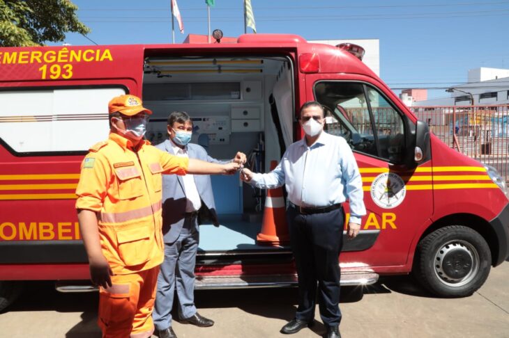 Solenidade no Corpo de Bombeiros