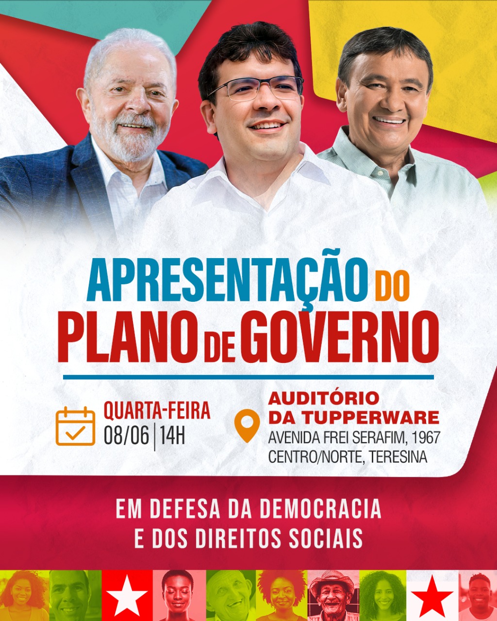 Rafael Fonteles vai apresentar plano de governo
