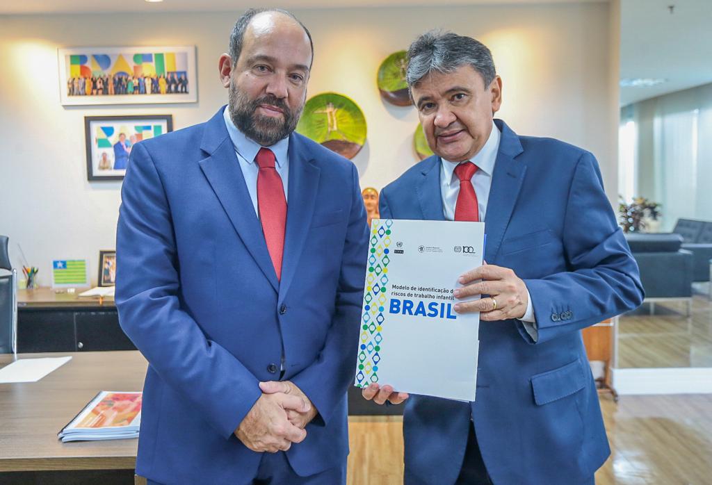Ministro Wellington Dias e Vinicius Pinheiro diretor da OIT no Brasil