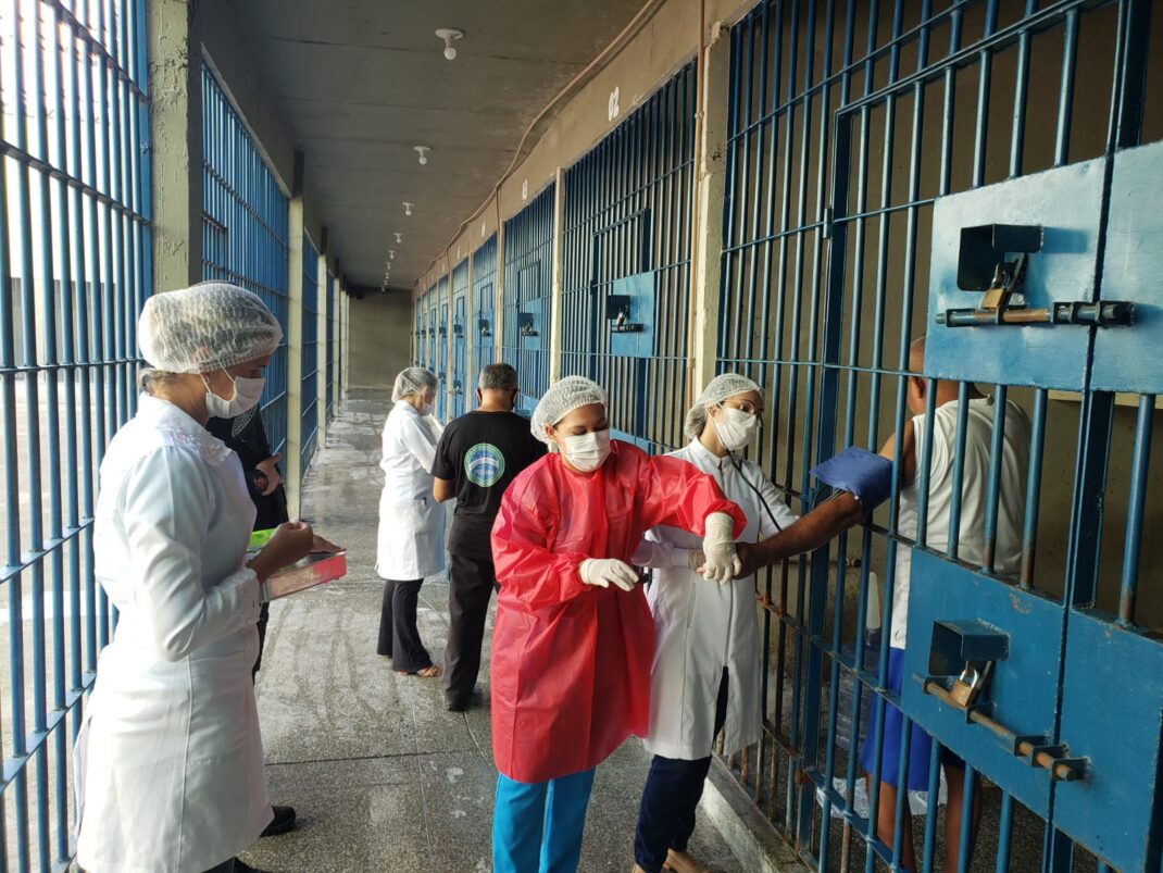 Ação da equipe de Saúde Prisional em Campo Maior