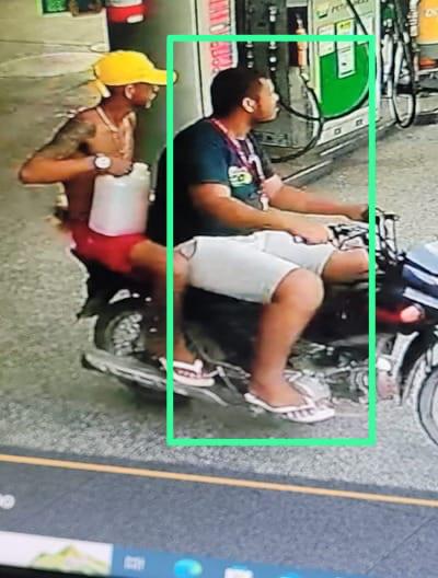 Ednaldo foi flagrado transportando combustível