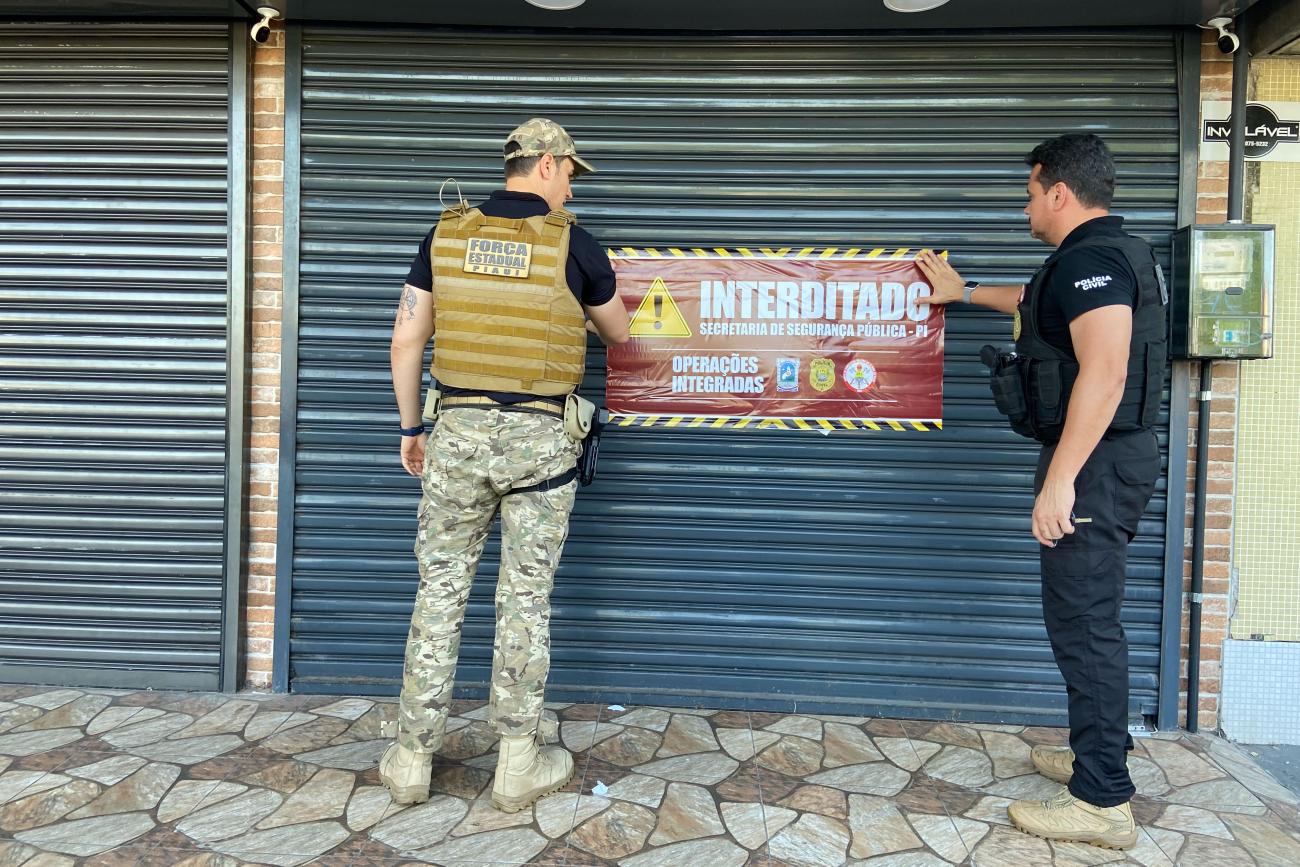 Polícias Civis do Piauí e Pará interditam loja que revendiam celulares roubados