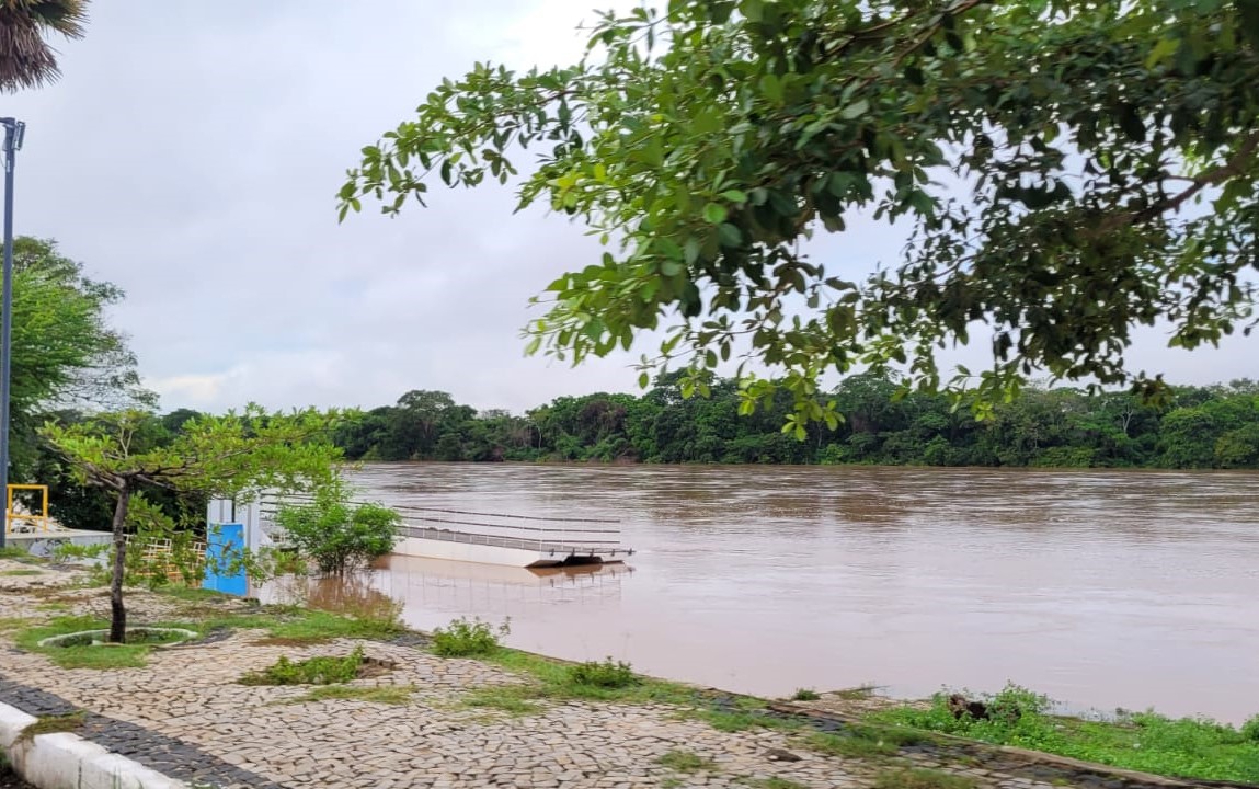 Rio Parnaíba em Teresina