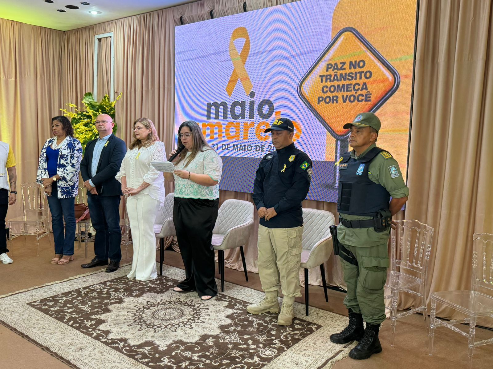 Abertura oficial do Maio Amarelo 2024