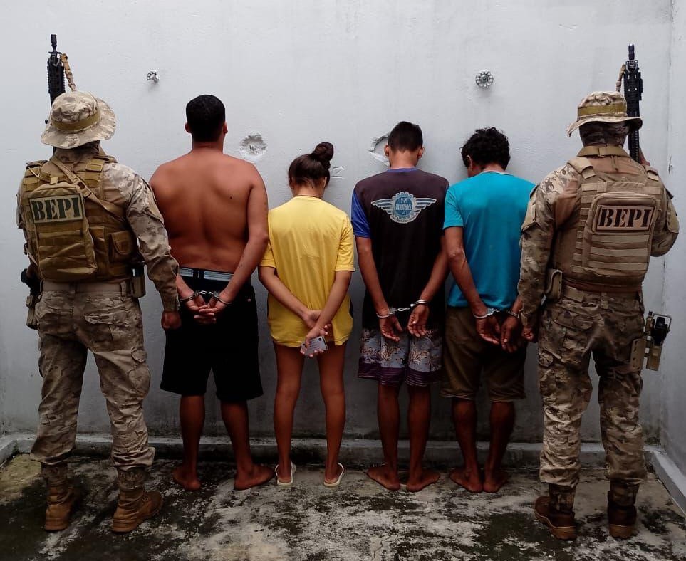 Presos durante operação contra grupo criminoso no Norte do Piauí